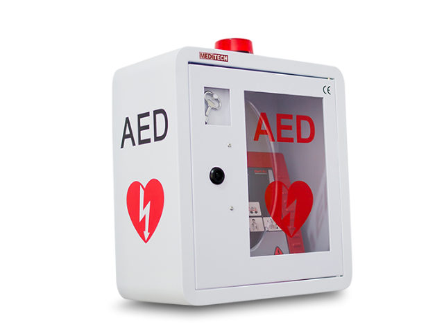  AED cabinets for your AED defibrillator with alarm